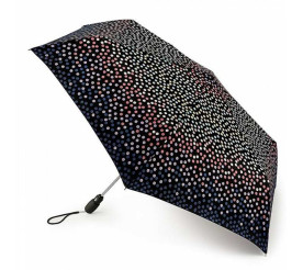 Зонт женский Fulton Open&Close Superslim-2 L711 Rainbow Spot (Радужные капли)