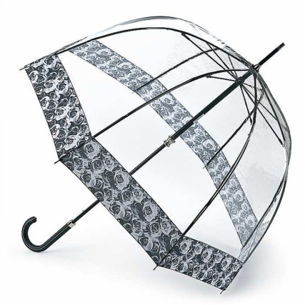 Зонт женский Fulton Birdcage-2 Luxe L866 Photo Rose (Розы) – Фото 1