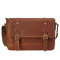 Мужская кожаная сумка Buffalo Bags светло-коричневая M7379C