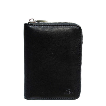 Женский кожаный кошелек TONY PEROTTI (Италия) черный – Фото 1