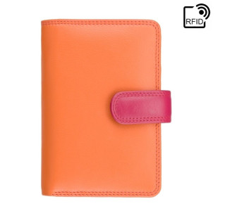Женский кожаный кошелек Visconti RB51 оранжевый