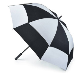 Зонт-гольфер Fulton Stormshield S669 Black White (Черно-Белый)