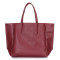 Кожаная сумка POOLPARTY SOHO MINI бордовая soho-mini-marsala