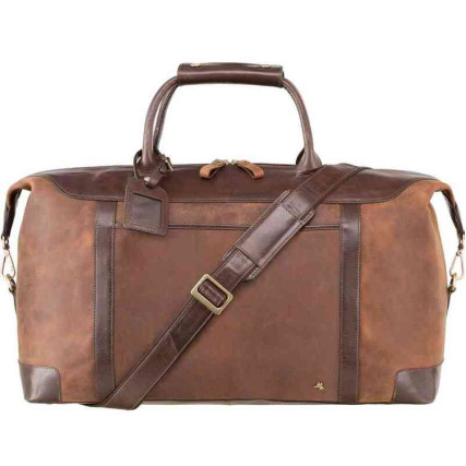 Дорожная сумка кожаная Visconti TC152 (Великобритания) коричневая TC152 TAN/MLN – Фото 1