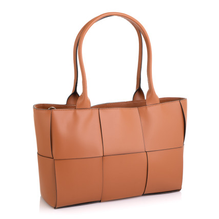 Кожаная женская сумка Virginia Conti (Италия) рыжая VC02826orange – Фото 1