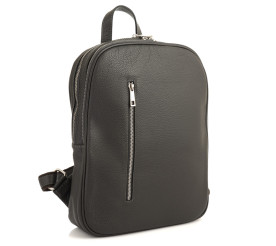 Кожаный рюкзак Virginia Conti (Италия) темно-серый VCm01347dgrey