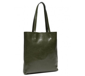 Кожаная женская сумка Grays зеленая GR-2002GR