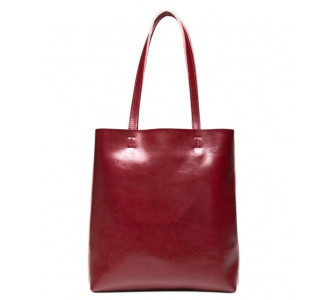 Кожаная женская сумка Grays красная GR-2002R