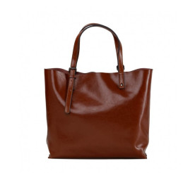 Кожаная женская сумка Grays рыжая GR-2011LB