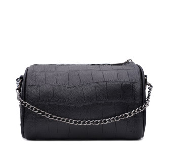Кожаная женская сумка Keizer черная K11316-black