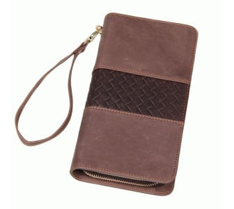 Мужской кожаный клатч 8070R Buffalo Bags коричневый