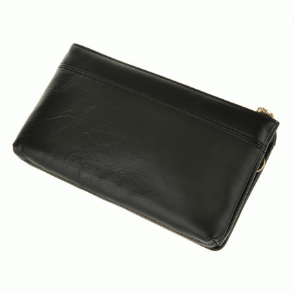 Мужской черный кожаный клатч Buffalo Bags – Фото 2