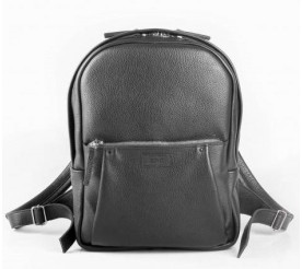 Кожаный черный рюкзак JIZUZ Karl Backpack