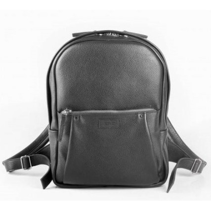 Кожаный черный рюкзак JIZUZ Karl Backpack – Фото 1