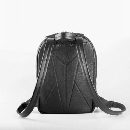 Кожаный черный рюкзак JIZUZ Karl Backpack – Фото 5