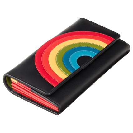 Женский кошелек Visconti (Black Rainbow) черный – Фото 3