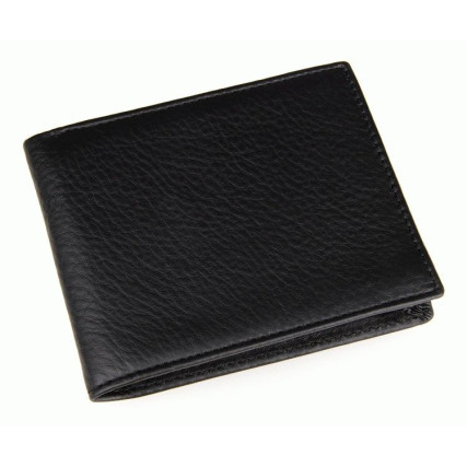 Мужской кожаный кошелек 8029A Buffalo Bags черный – Фото 1