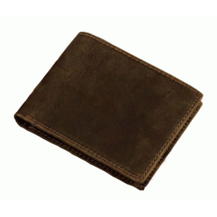 Мужской кожаный кошелек 8029R Buffalo Bags коричневый – Фото 1