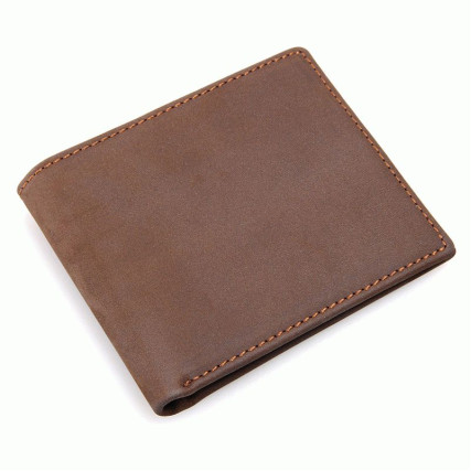 Мужской кожаный кошелек 8029SR Buffalo Bags коричневый – Фото 1
