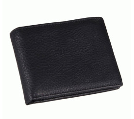 Мужской кожаный кошелек 8054A Buffalo Bags черный