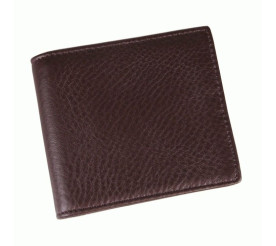Мужской кожаный кошелек 8056C Buffalo Bags коричневый