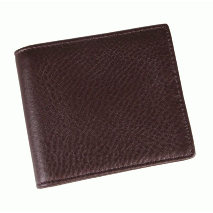 Мужской кожаный кошелек 8056C Buffalo Bags коричневый – Фото 1