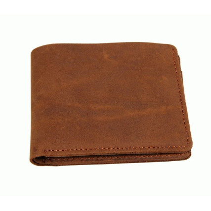 Мужской кожаный кошелек 8072B Buffalo Bags коричневый – Фото 1