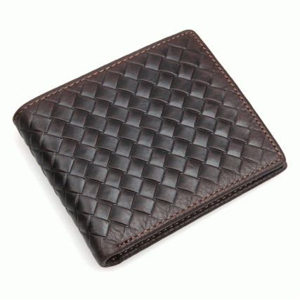 Кожаный кошелек 8077Q Buffalo Bags коричневый – Фото 1