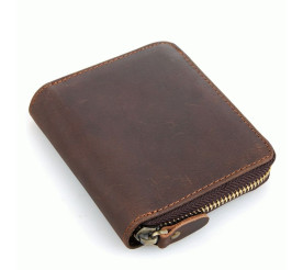 Мужской кожаный кошелек 8083C Buffalo Bags коричневый