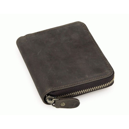Мужской кожаный кошелек 8083R Buffalo Bags коричневый – Фото 1