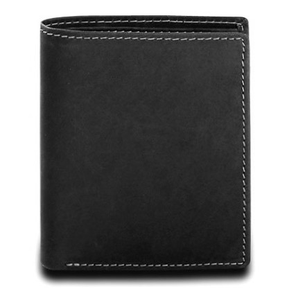 Кожаный зажим для денег Visconti Woods Value черный – Фото 1