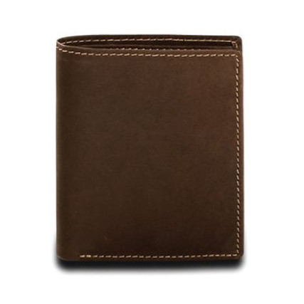 Кожаный зажим для денег Visconti Woods Value коричневый – Фото 1