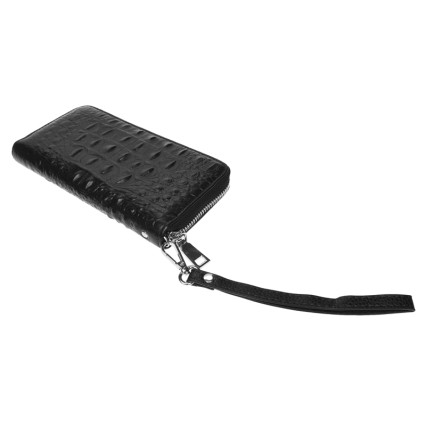 Мужской кожаный кошелек Keizer черный – Фото 3