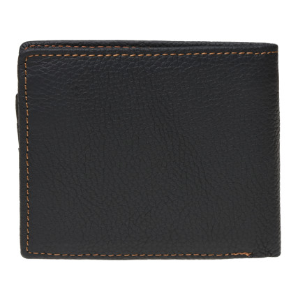 Мужской кожаный кошелек Keizer черный – Фото 2