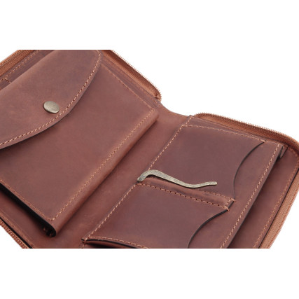 Кожаный кошелек Спикер Level – Фото 2