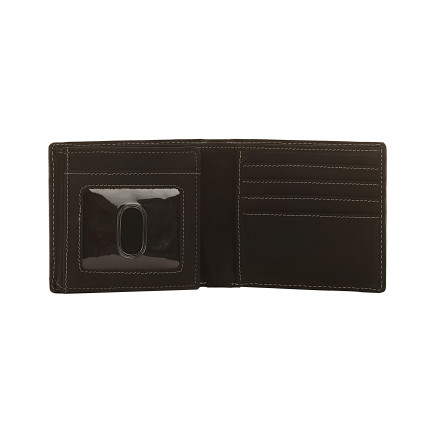 Мужской кожаный кошелек Woodbridge черный – Фото 2