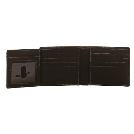 Мужской кожаный кошелек Woodbridge черный – Фото 3