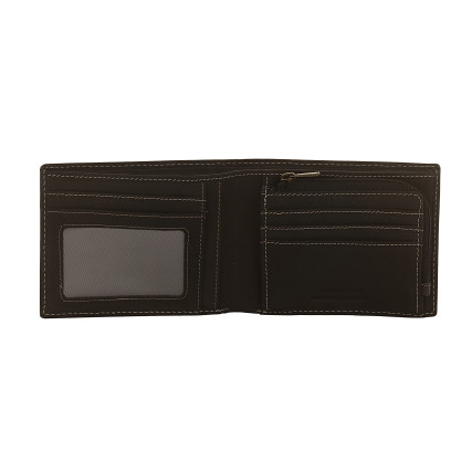 Мужской кожаный кошелек Woodbridge черный – Фото 2