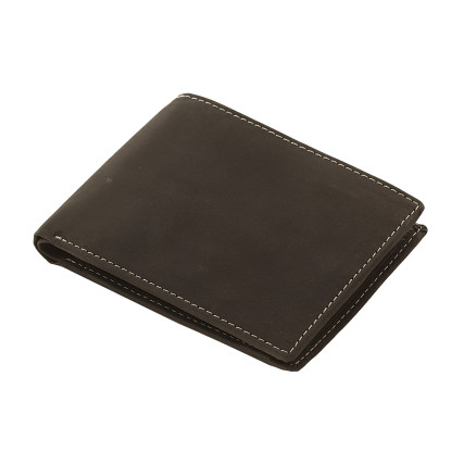 Мужской кожаный кошелек Woodbridge черный – Фото 3