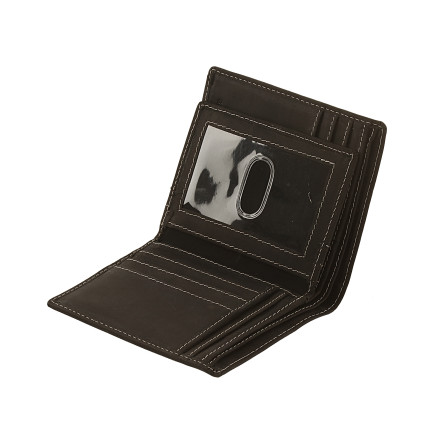 Мужской кожаный кошелек Woodbridge черный – Фото 7