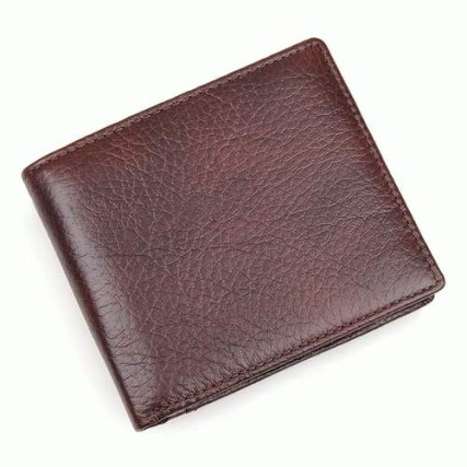 Мужской кожаный кошелек R-8142-3C Buffalo Bags коричневый – Фото 1