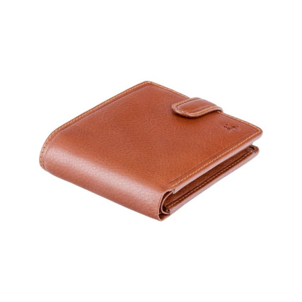 Мужской кожаный кошелек Visconti TSC48 светло-коричневый