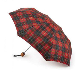 Зонт женский Fulton Stowaway Deluxe-2 L450 Royal Stewart (Королевский Стюарт