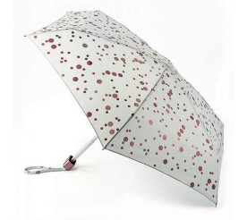 Зонт женский Fulton Tiny-2 L501 Rose Gold Metallic Spots (Розовое золото)