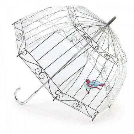 Зонт женский Lulu Guinness by Fulton L719 Birdcage-2 Birdcage (Птичка в клетке)