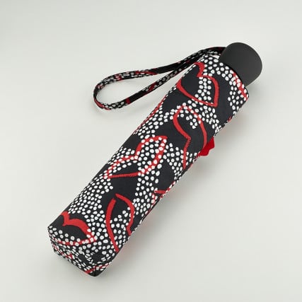 Зонт женский Lulu Guinness by Fulton Minilite-2 L869 Dotty Lips (Губы)