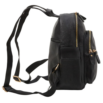 Женский кожаный рюкзак Mike Browen черный MB172black – Фото 3