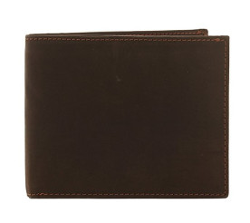Мужской кожаный кошелек Woodbridge коричневый