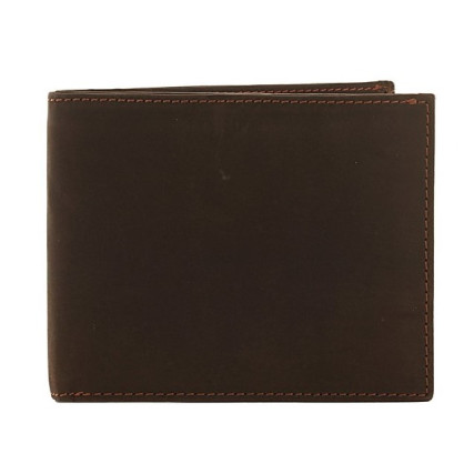 Мужской кожаный кошелек Woodbridge коричневый – Фото 1