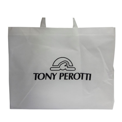 Мужская черная кожаная сумка TONY PEROTTI (Италия) – Фото 7